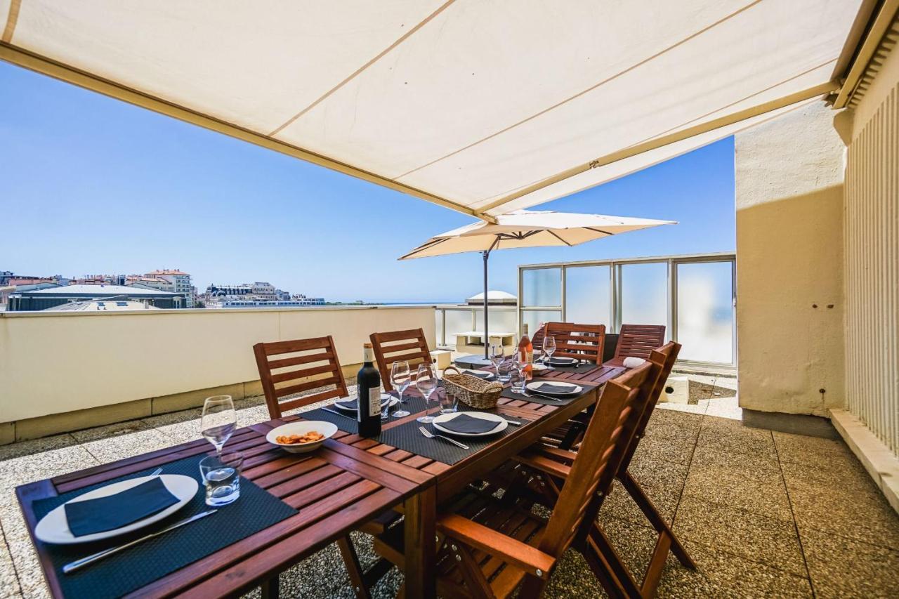 Cleo Keyweek Apartment With Terrace Sea Views Swimming Pool Biarritz Exterior photo