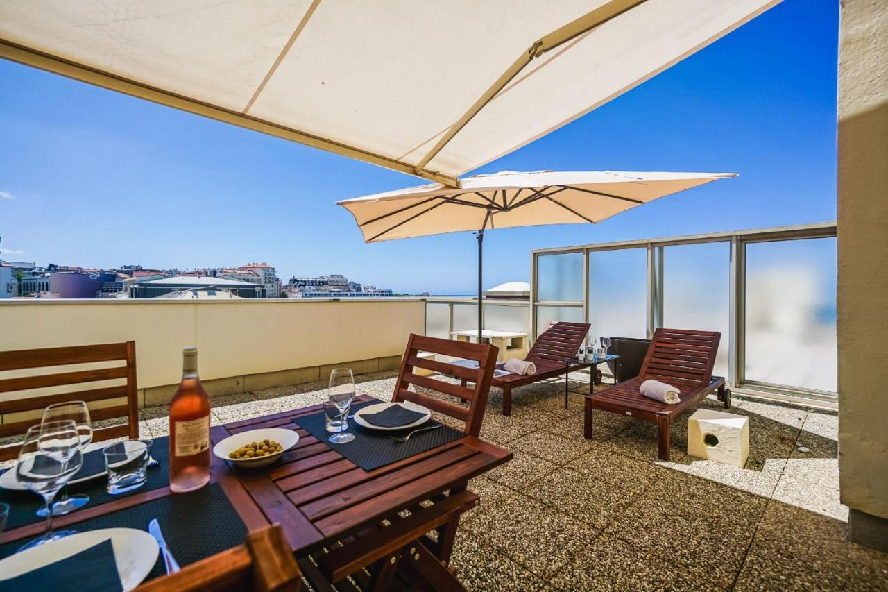 Cleo Keyweek Apartment With Terrace Sea Views Swimming Pool Biarritz Exterior photo